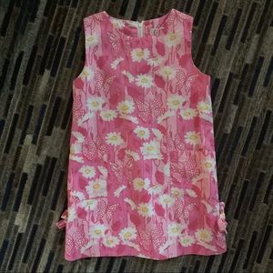 Lilly Pulitzer Dress Socialite Hibiscus Pink